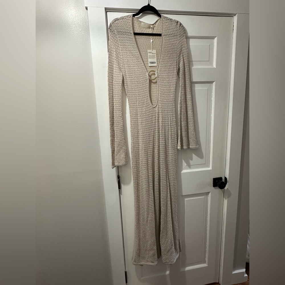 Monday Swimwear Cream Knit Coverup - Picture 4 of 9